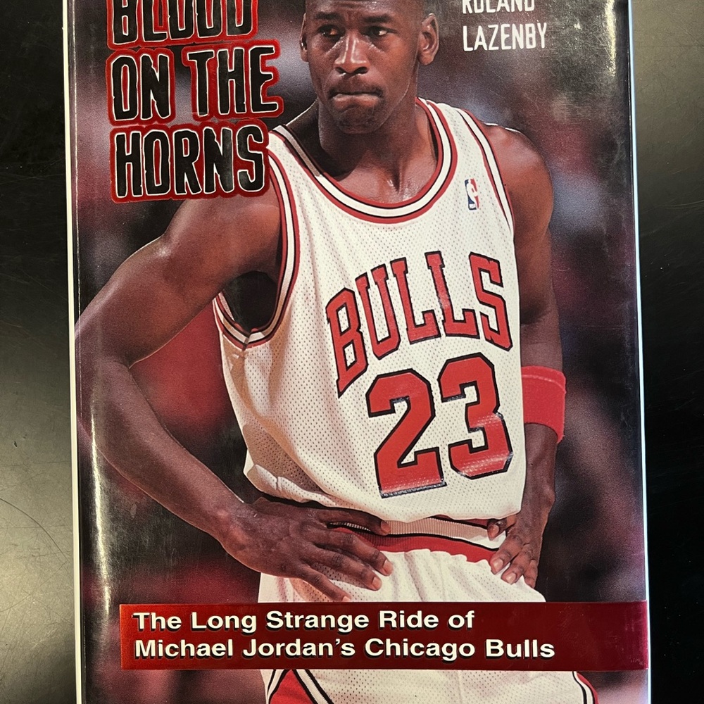 SOLD- Chicago Bulls Themed Book